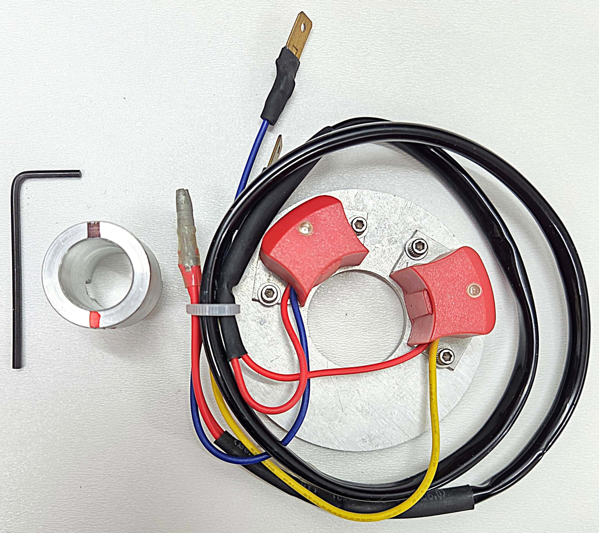 Moto Guzzi V 45 en V 65 elektronische ontsteking